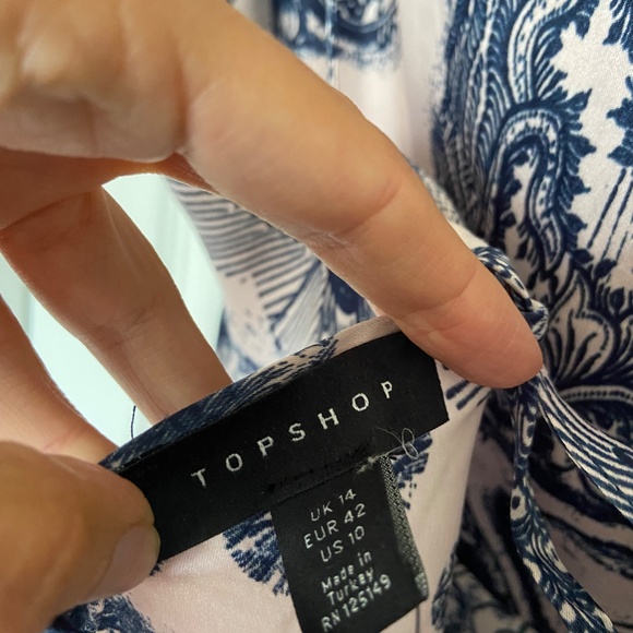 Topshop // Tattoo Print Dress // NWT - Picture 10 of 12